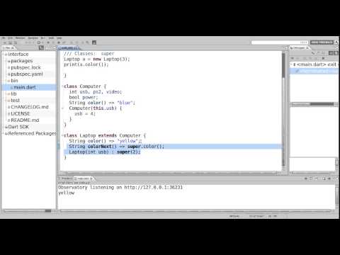 42 Learn to Program in Dart:  Super