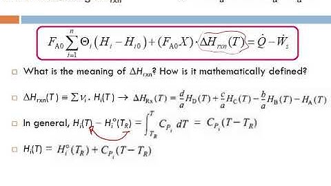 Lecture 39 - Seg 1, Chapter 8, Energy Balance: Evaluating the Heat of Reaction