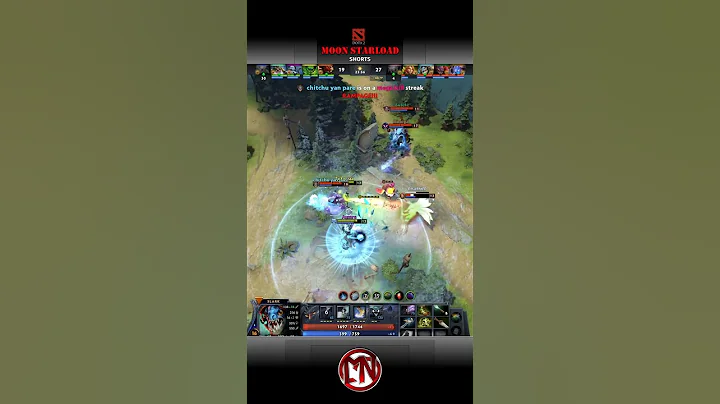 Just a few seconds Slark kill all his enemies #dota2 #dota2highlights #rampage