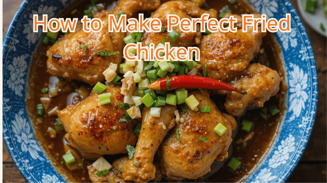 🍗 *Learn How to Make Perfect Fried Chicken at Home!* 🍗 #cooking #chickenrecipes #food