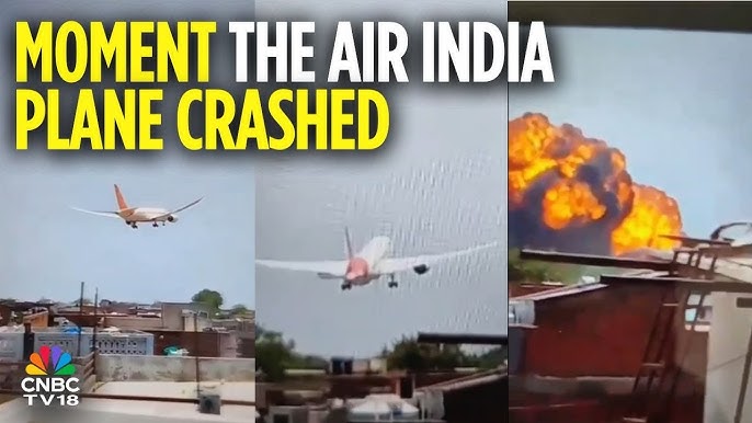 Air India Flight AI-171 Crashes In A Residential Area Outside Ahmedabad Airport | N18V