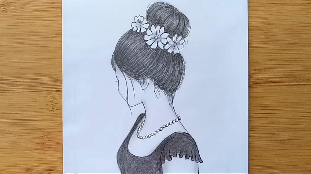 Featured image of post Bun Hairstyle Sketches The bun is one of the most versatile hairstyles of all time