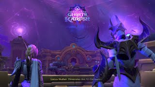 Intro Alleria and Xal&#39;atath in K&#39;aresh | WoW 11.2 All Cinematics