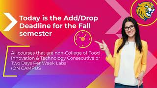 Datos Add/Drop Deadline Noticias