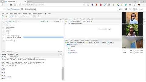 Getting Started with Rstudio Cloud