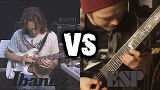 IBANEZ VS LTD / ESP (Guitar Battle)