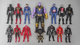 Avengers Toys Hulk Toys vs Spider-Man Toys, Iron Man, Batman vs Superman, Venom. #2