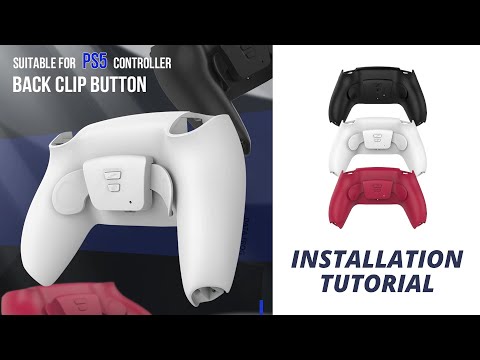Extended Back Buttons BK P5035 for PS5 Installation Tutorial