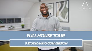 FULL HOUSE TOUR | 5 STUDIOS HMO CONVERSION