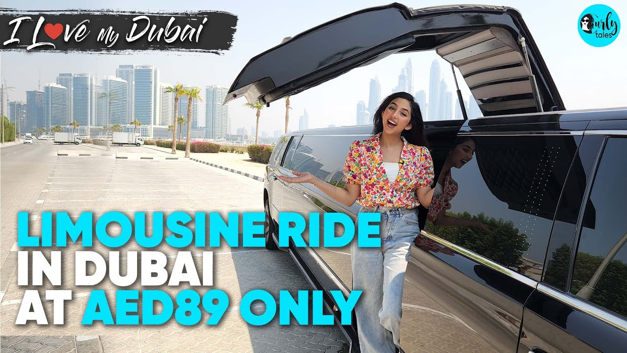 Путешествие по Дубаю в роскошном лимузине всего за 89 дирхамов ОАЭ. Я люблю свой Дубай. Эпизод: 4...