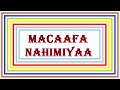 Macaafa Nahimiyaa Macaafa Qulqulluu Sagaleedhan Kakuu Moofaa Afaan Oromoo 