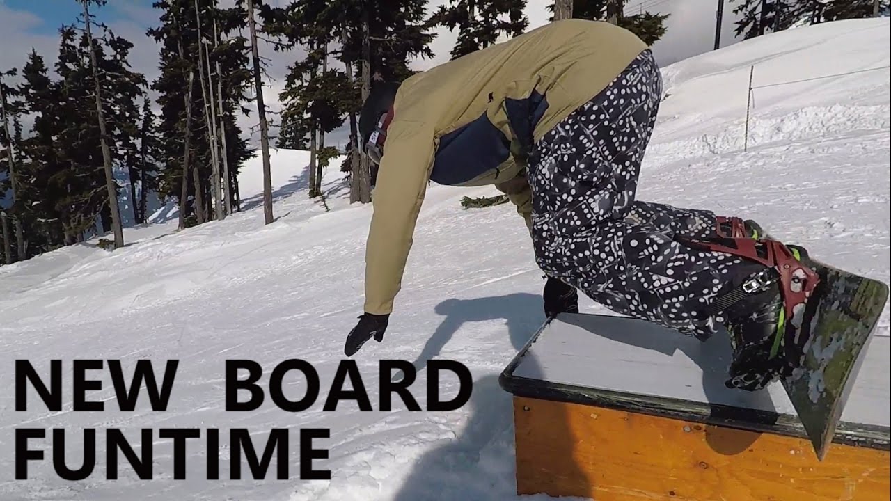 First Day On New Snowboards, Salomon Huck Knife & Burton Process