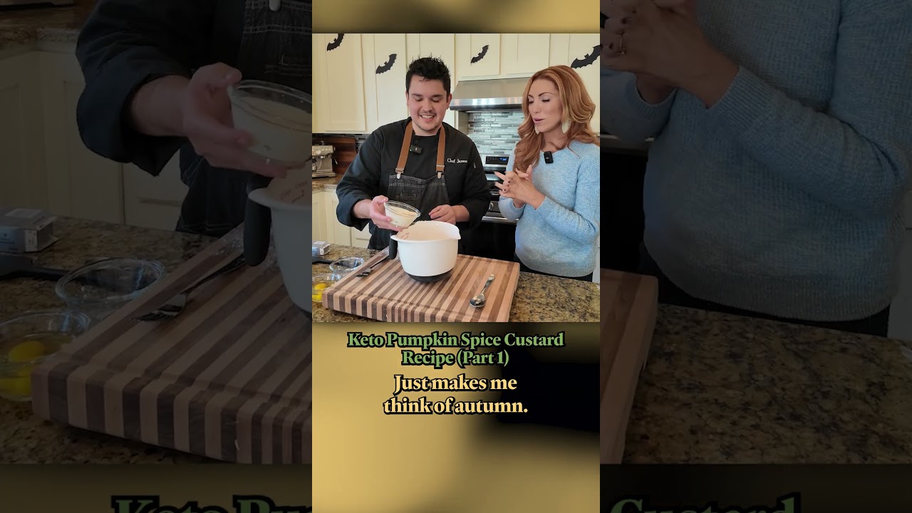 Keto Pumpkin Spice Custard! Low-Carb Fall Dessert