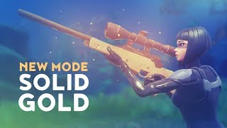 NEW MODE: SOLID GOLD! (Fortnite Battle Royale)