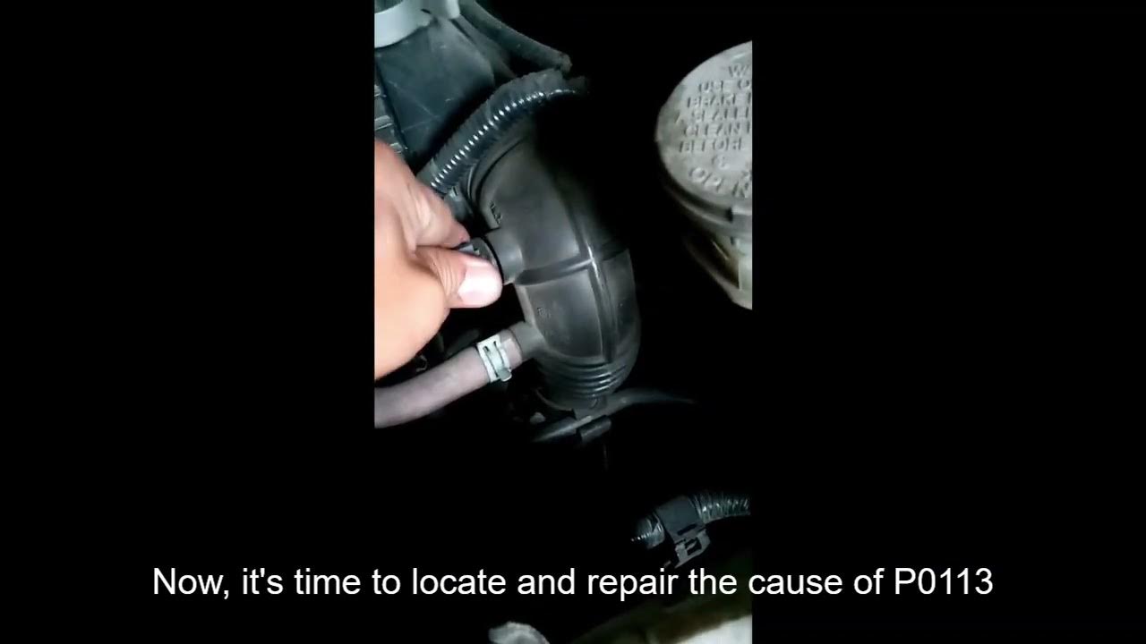 Tutorial on how to locate and repair P0113 code on Suzuki Swift. Using