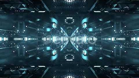 Sci Fi Light Tunnel | Motion Graphics - Videohive template