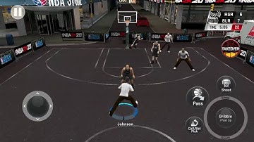 Run the streets mode NBA 2k20 mobile