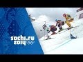 Canada's Marielle Thompson Wins Ski Cross Gold - Full Final | Sochi 2014 Winter Olympics