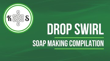1 Hour Soap Making Compilation - Drop Swirl Soap Making Compilation