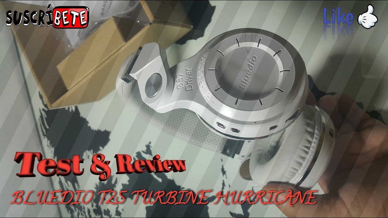 Auriculares Bluedio T2s Turbine Hurricane HeadPhones Test & Review ...
