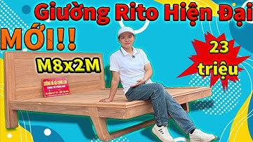 REVIEW & BÁO GIÁ - Giường Rito Hiện Đại Mới Nhất | Nội Thất CHINH LAN