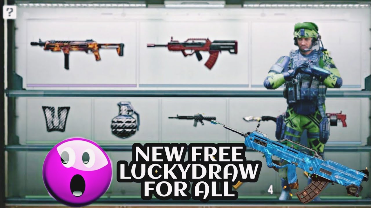 Call Of Duty Mobile Season 7 Luckydraw From Tomorrow Pdw 57 Toxic Waste Chemical Death Draw Youtube