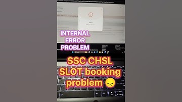 SSC CHSL Slot booking Problem #sscchsl2025 #shorts