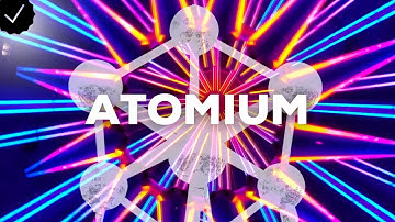 Atomium Light Show - Brussels, Belgium