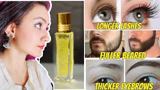 Grow THICK EYEBROWS & LONG EYELASHES Naturally & Faster in Just 14 Days