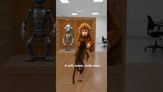 Harlow's Monkey Experiment #shorts #monkey