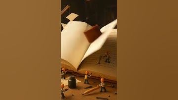 📚 Tiny Workers Building a Book?! 🤯 | Unreal 3D Scene You Must See!Hashtags:#3DArt#MiniWorld#Books