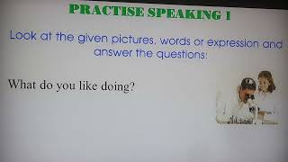 Luyện phản xạ - speaking practice WR2 U7.1