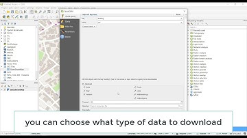 Download OSM data in Qgis