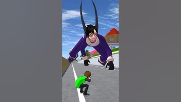 Ren voordat het je te pakken krijgt! 🏃‍♂️🔥#sakuraschoolsimulator #animatie #monster #memes #korte...