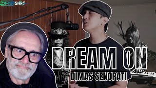 DIMAS SENOPATI | Aerosmith  Dream On (Acoustic Cover) | REACTION by @GianniBravoSka