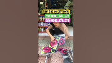 Lưỡi bảo vệ cây trồng - không cần lo hư hại cây trái 🎋🌿🌿