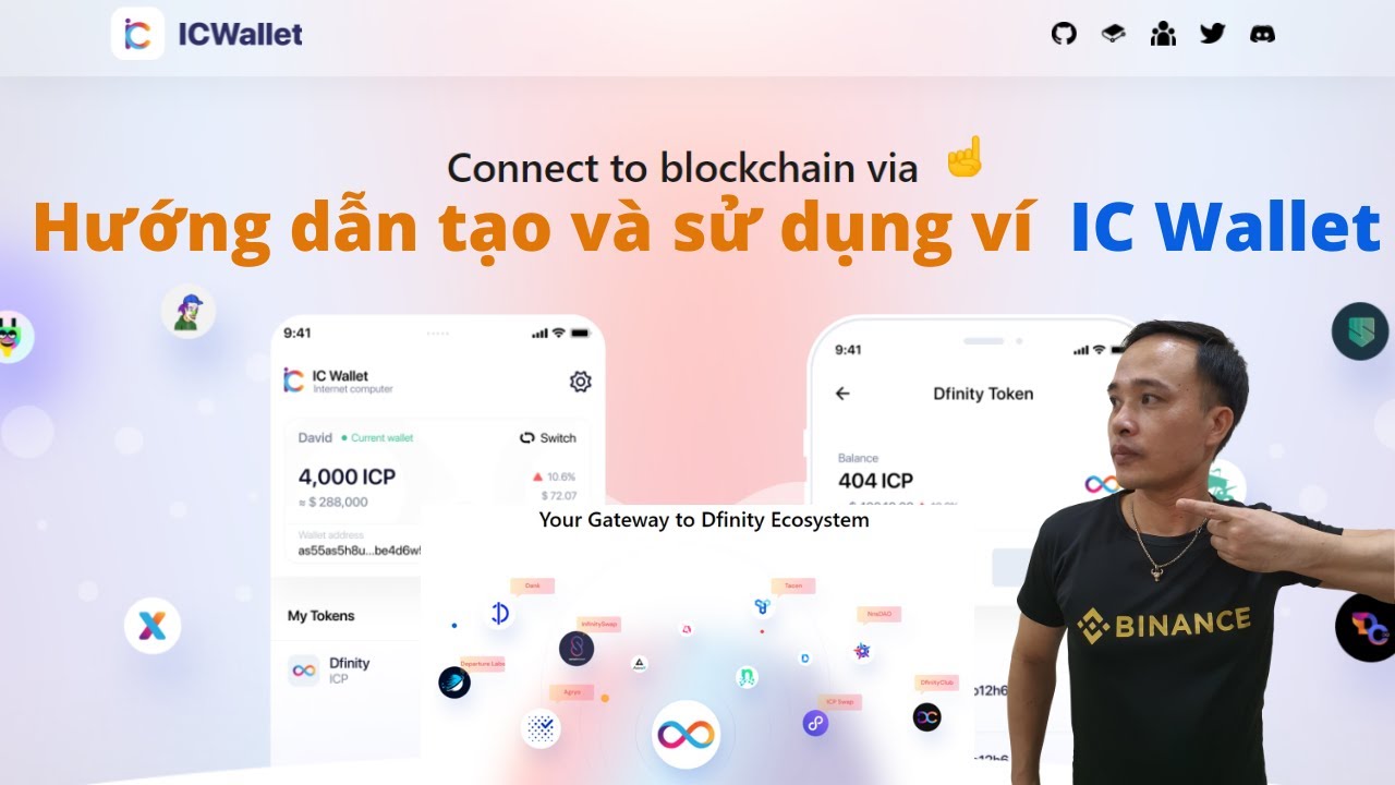 wallet ais  2022 Update  Hướng dẫn tạo và sử dụng ví IC Wallet - New Crypto Currencies