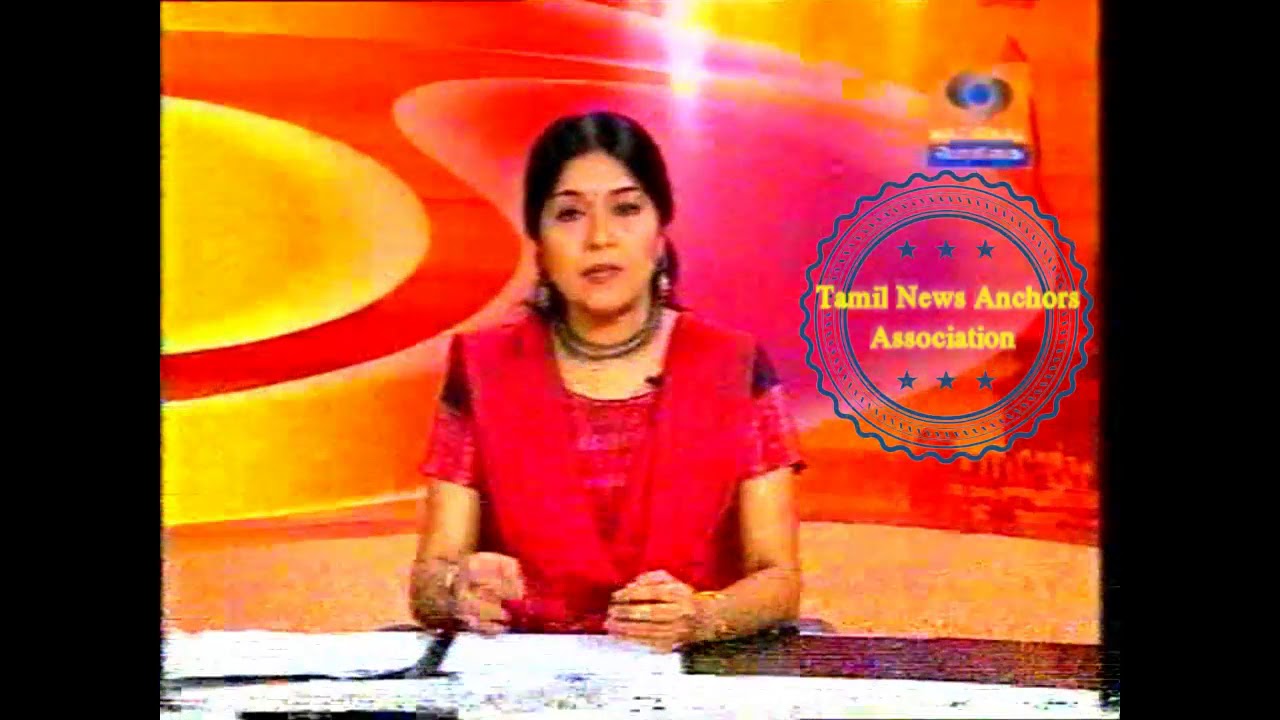 Shobana ravi news reader doordarshan
