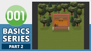 001 Game Creator Tutorial | Basics (Part 2) - Map Editor Overview & Tile Placement