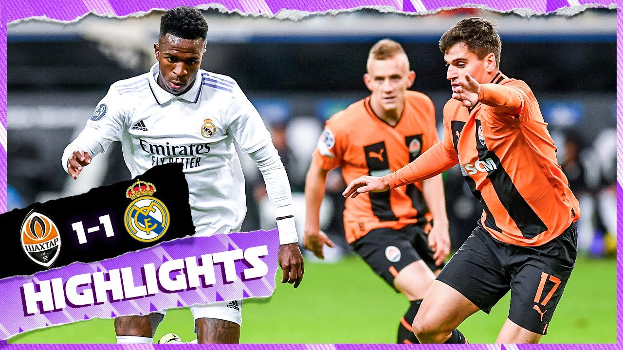 Shakhtar donetsk vs real madrid