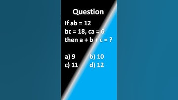 Tricky Algebra Puzzle: Find a + b + c!