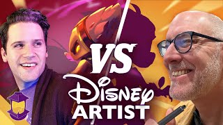 Legendary Disney Animator Draws My Characters In His Style
