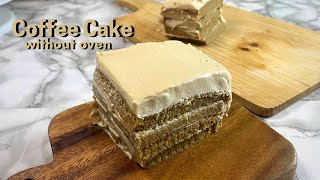 Soft Coffee Cake No Oven Coffee Sponge Cake Without Oven