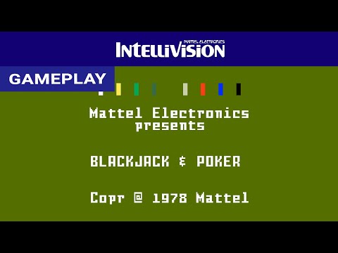 Jeu Intellivision Las Vegas Poker And Black Jack Neuf Sous Blister - Réf. 3042S - Console Mattel