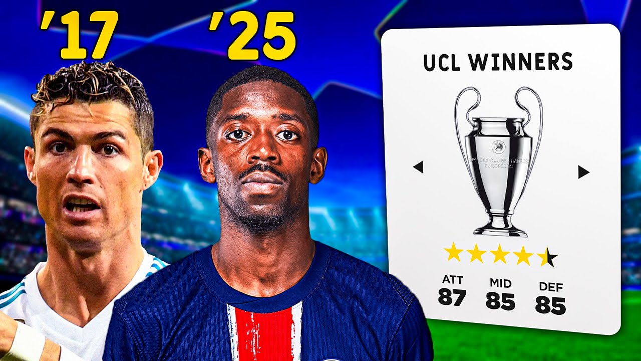 1 ΝΙΚΗΤΗΣ ΑΠΟ ΚΑΘΕ CHAMPIONS LEAGUE