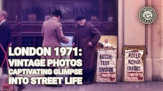 The Street Life of London in 1971: Vintage Photo Collection