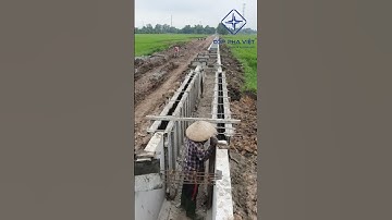 Cách ghép cốp pha mương nước hiệu quả bằng tyren tán chuồn PHỤ KIỆN VÀ CỐP PHA VIỆT #cốp pha việt #C