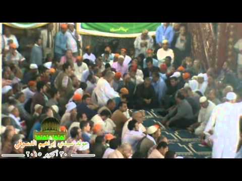 احتفال الطريقة البرهامية بمولد سيدي ابراهيم الدسوقي 30 10 2015 الحضرة