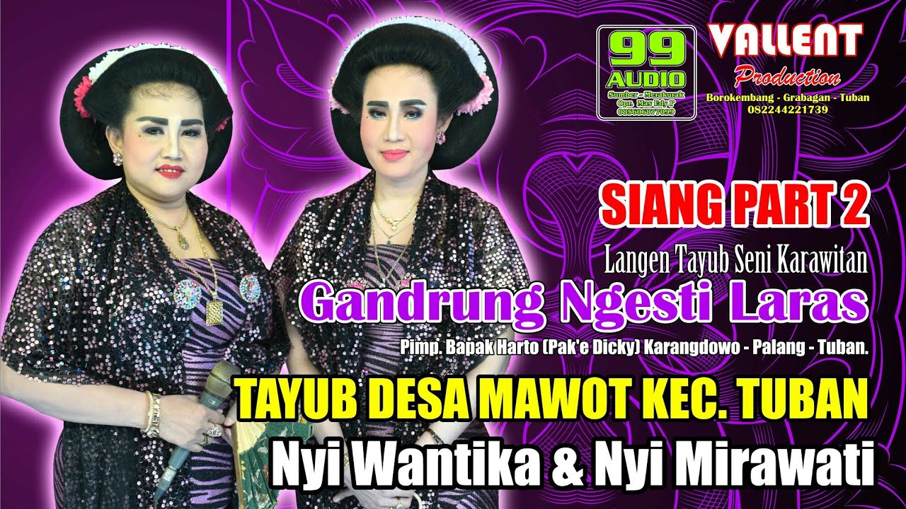 TAYUB SUGIHARJO NYI WANTIKA & NYI MIRAWATI GANDRUNG NGESTI LARAS SIANG PART 2