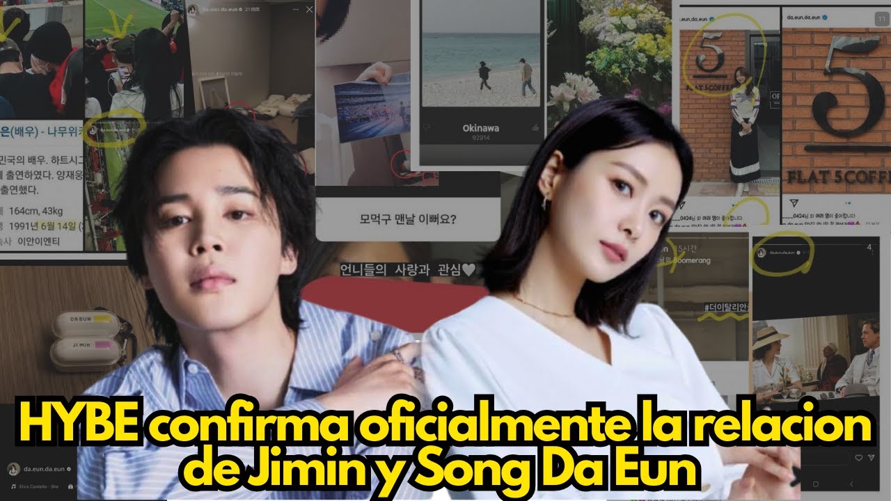 ¿Amor secreto? Song Da Eun fue novia de Jimin de BTS
